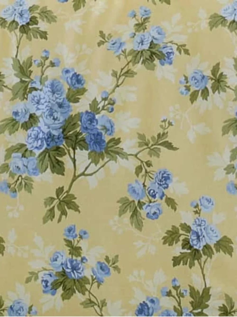 NWOT Laura Ashley Cassidy Yellow & Blue Floral KING Duvet Cover 7P Bonus Set